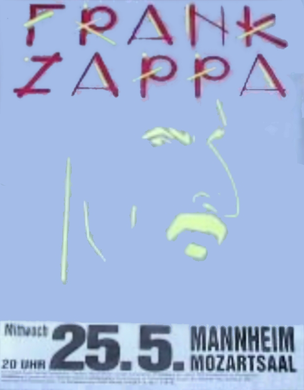 25/05/1988Mozartsaal, Mannheim, Germany